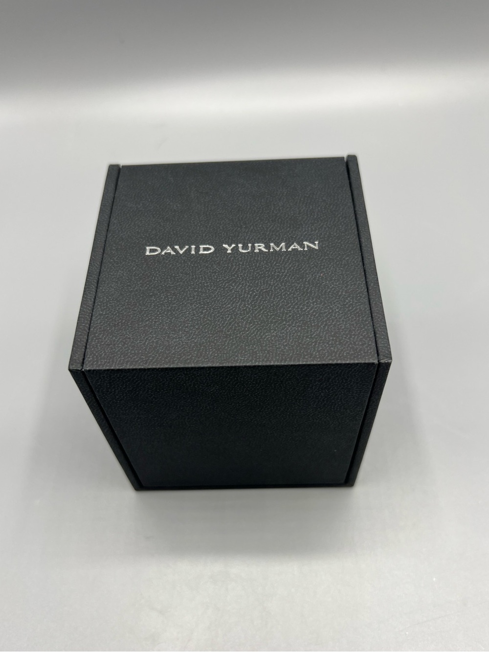 Authentic David Yurman Black Earring Gift Box Jewelry Presentation Case